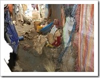 Passageway towards Yetemwork's home