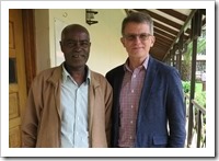 Phil with Alemayehu