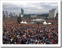 A full Meskel Square