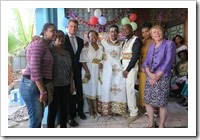 We were the only two "ferenji" at the wedding