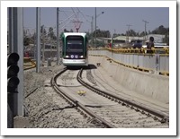 Trains at last