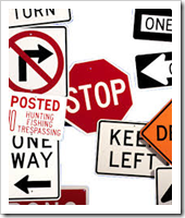 Traffic signs